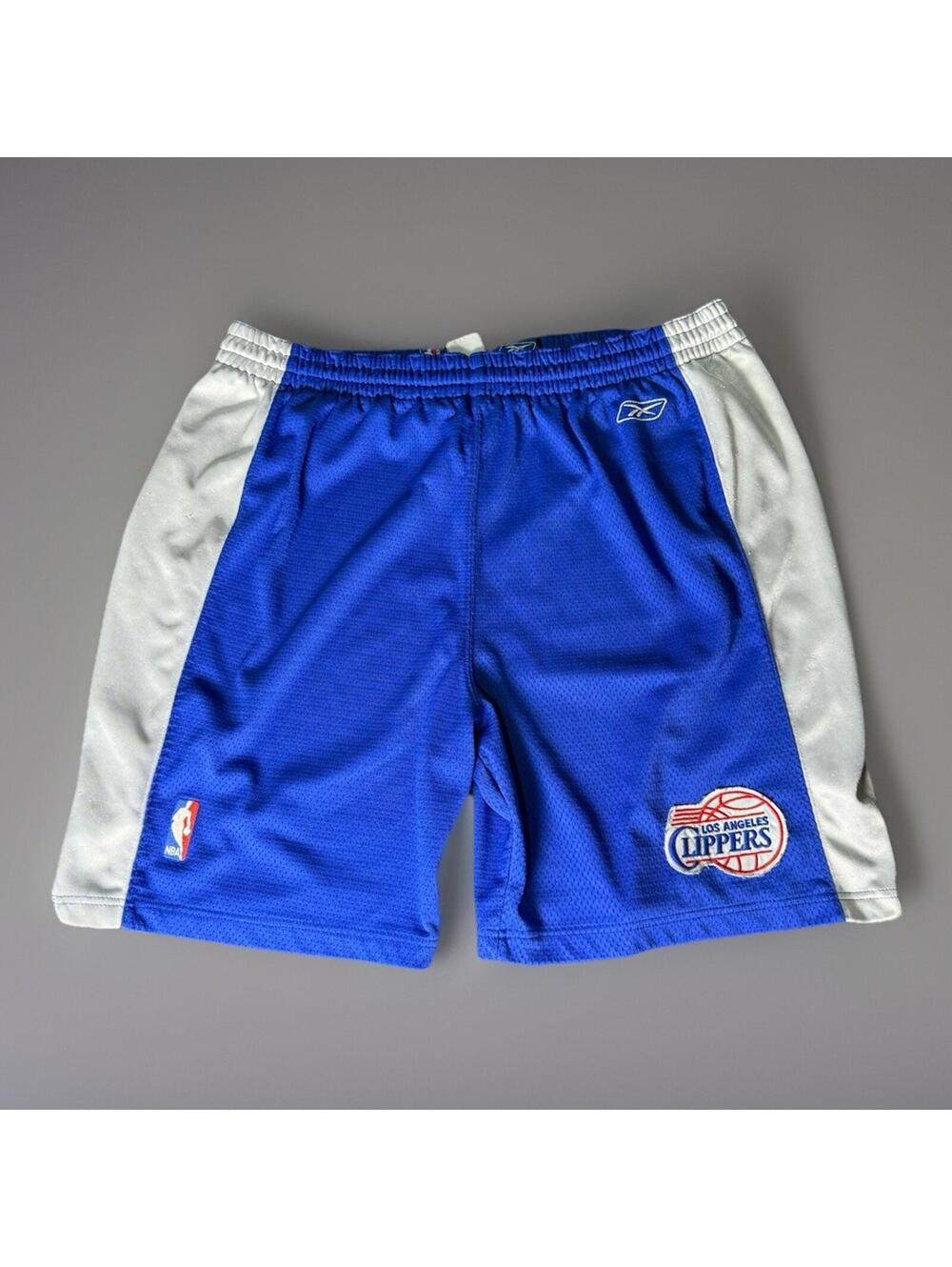 Los Angeles Clippers Authentic NBA Basketball Shorts Sz 32 Reebok Vintage